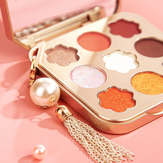 Paleta de Sombras Diamante Perlado Mate Impermeable de 9 Colores de Larga Duración - Image 4