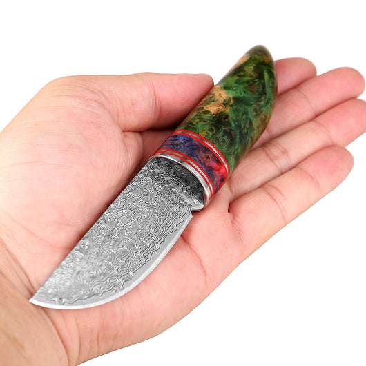 Juego de Cuchillos de Acero para Exterior con Mango de Madera de Frutal - Image 10