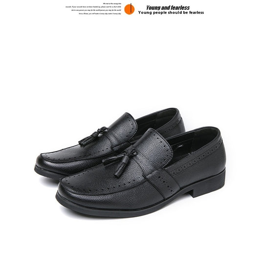 Mocasines de Cuero con Borla para Hombre - Zapatos Casuales Ejecutivos - Image 9