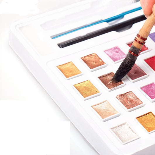 Pintura Gouache Metálica para Nail Art - Acabado Sólido Profesional - Image 12
