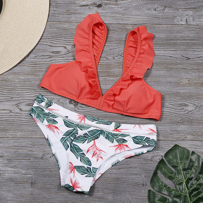 Bikini Fruncido con Corte Asimétrico - Image 20
