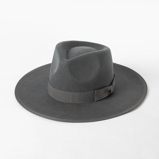 Sombrero de Lana Retro Jazz con Lazo y Corona Elegante - Image 10