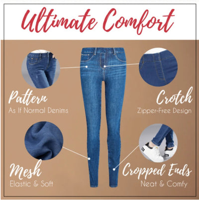 Jeans elásticos sin costuras laterales - Image 8