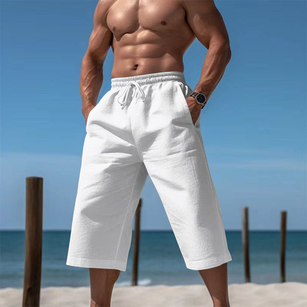 Pantalones Capri Casuales Transpirables para Hombre - Image 6