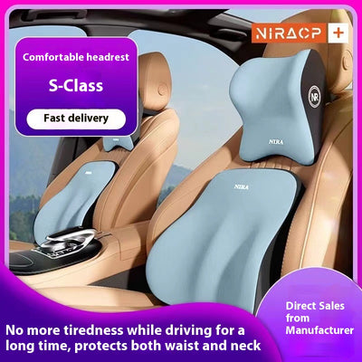 Cojín de Espuma Viscoelástica para Cintura y Reposacabezas Automotriz - Image 3