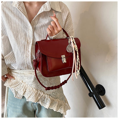 Bolso Bandolera Cuadrado Retro Portátil para Mujer - Image 34