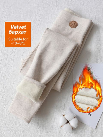 Leggings Térmicos de Terciopelo Ajustados para Invierno - Efecto Reductor - Image 5