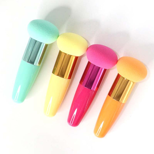 Polvo Compacto con Aplicador Tipo Seta - Herramienta de Maquillaje Profesional - Image 2