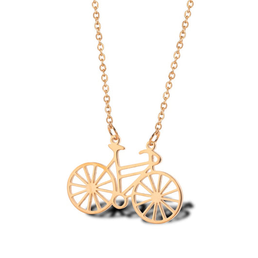 Collar Bicicleta Minimalista de Acero Inoxidable - Image 7