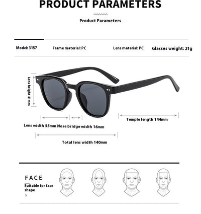 Brown square-frame sunglasses with brown lenses, suitable for sun protection and fashion wear. - Image 14