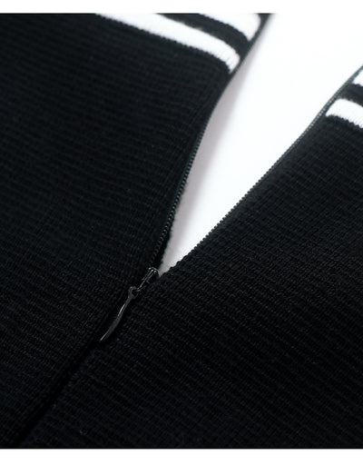 Vestido Negro Elegante Estilo Hepburn - Diseño Francés Slim para Mujer - Image 4