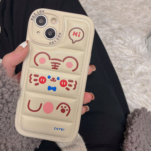 Funda Tigre Adorable para iPhone 13 Pro Max y 12