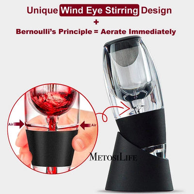 Aireador de Vino Portátil - Decantador Rápido para Vinos Tintos y Blancos - Image 4