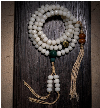 Pulsera Rosario de Jade Blanco para Hombre y Mujer - Image 17