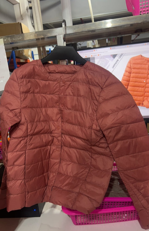 Chaqueta Corta Acolchada de Algodón para Mujer - Ligera y Cálida - Image 16