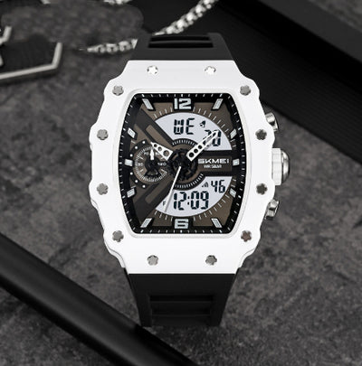 Reloj Inteligente para Hombre con Doble Pantalla y Diseño Elegante