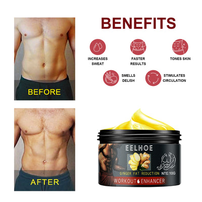 Crema Reductora de Jengibre para Quemar Grasa y Definir Abdominales - Image 6