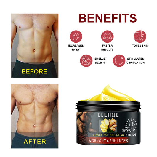 Crema Reductora de Jengibre para Quemar Grasa y Definir Abdominales - Image 6