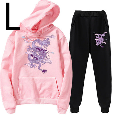 Conjunto Deportivo Estampado de Dos Piezas para Ocio y Actividad Física - Image 20