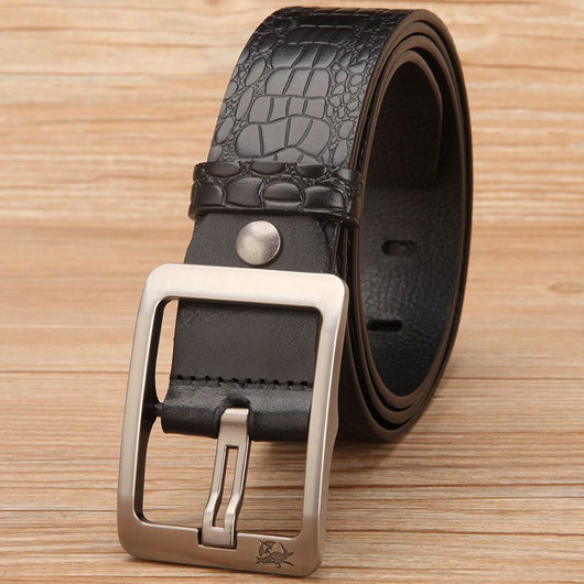 Cinturón de Cuero Genuino Vintage de Diseño Premium - Versátil y Duradero - Image 10