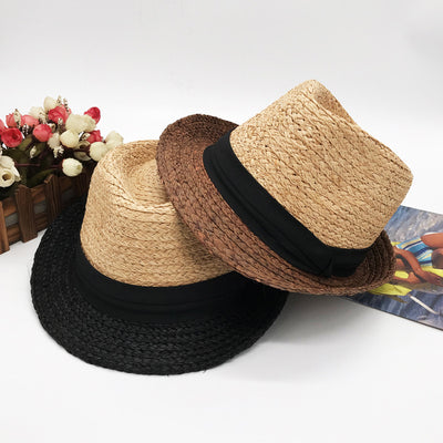 Sombrero Rafia Coreano Estilo Playa - Protección Solar Premium - Image 6