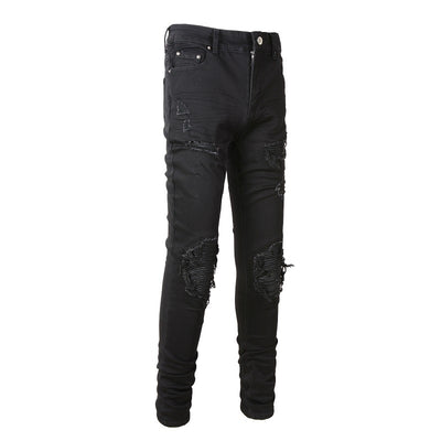 Jeans Rotos Hombre Diseño Street Fashion de Alta Moda - Image 33