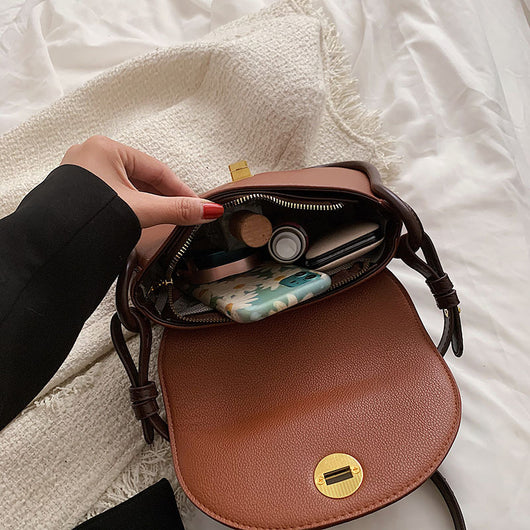 Bolso Bandolera Bicolor de Cuero PU - Diseño Moderno y Versátil - Image 8