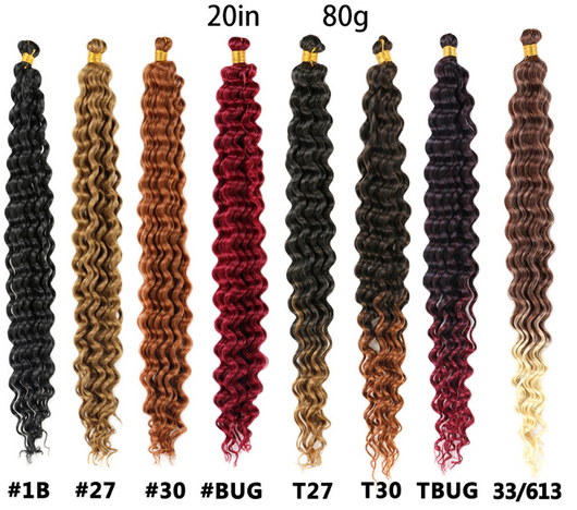 Peluca Fibra Química Ondas Profundas 20 Pulgadas - Image 6