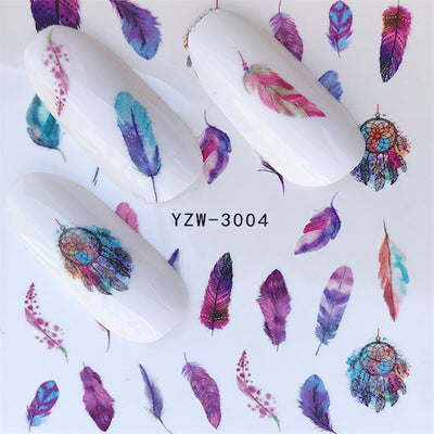 Calcomanías de Uñas Mariposas y Flores - Diseño Acuarela Premium - Image 15