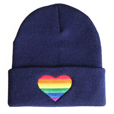 Gorro Tejido con Bordado Love Colorido para Hombres y Mujeres LGBTQ+ - Image 7