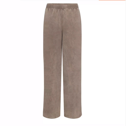 Pantalones Deportivos Rectos de Color Liso para Mujer - Image 8