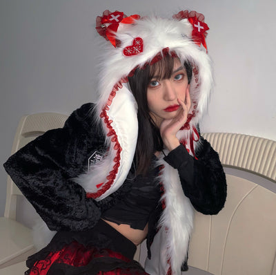 Gorro Navideño con Orejas de Gato - Image 15