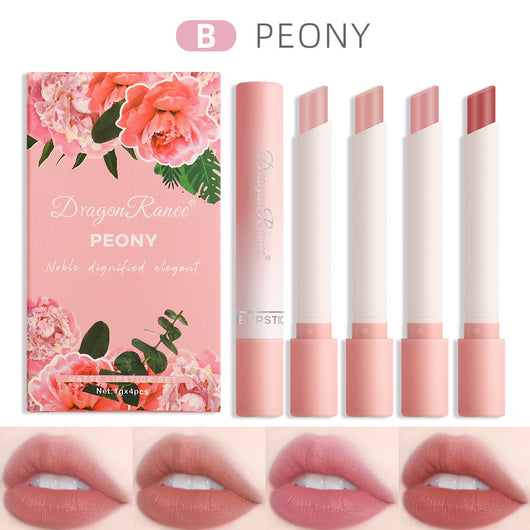 Estuche de Labiales Mate Efecto Cigarro - Colección 4 Flores - Image 7