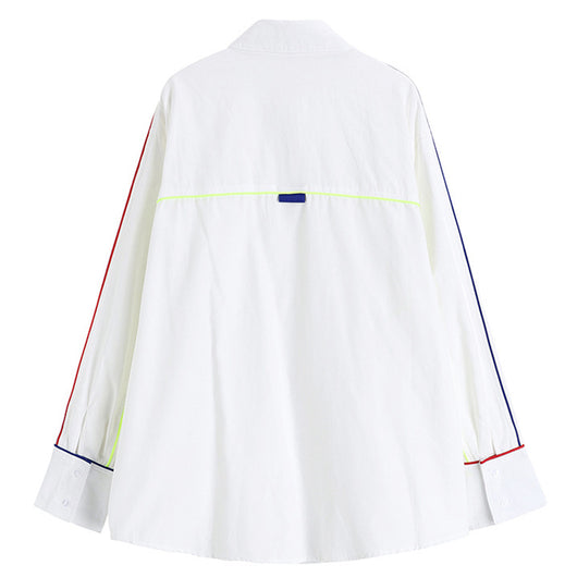 Blusa Rayada Mujer Diseño Fashion Viento Oeste Colores Combinados - Image 12