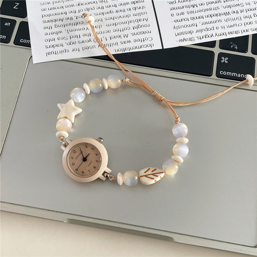Reloj de Pulsera Beaded con Diseño Trendy de Alta Moda - Image 3