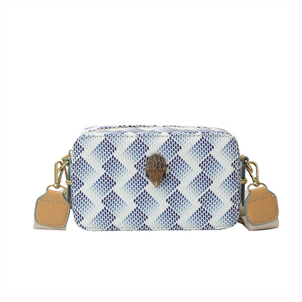 Bolsa para Cámara Elegante Multicolor con Diseño Águila y Correa Ancha - Image 6