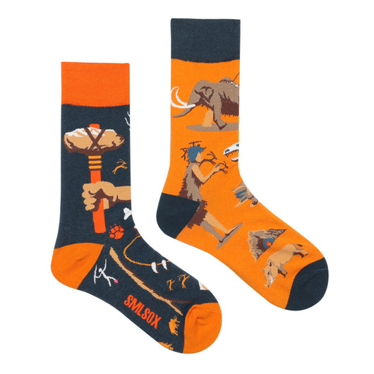 Calcetines Retro Asimétricos para Parejas - Algodón Cómodo Unisex - Image 99