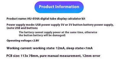 Kit DIY Calculadora con Microcontrolador de Chip Único y Pantalla Digital - Image 19