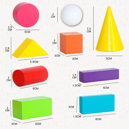 32 Modelos Geométricos Sólidos para Enseñanza de Matemáticas en Primaria - Image 10