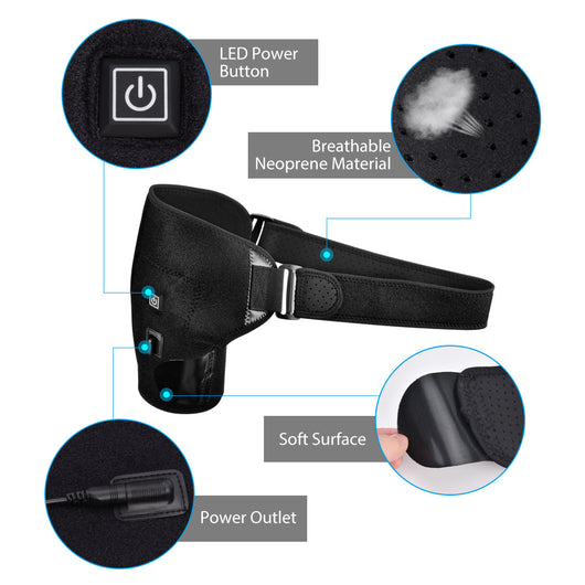 Almohadilla Térmica Eléctrica para Hombros y Cuello con Carga USB - Image 10