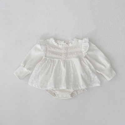 Vestido Princesa Niña con Detalles Bordados y Falda Superpuesta - Image 6