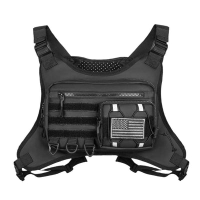 Chaleco Deportivo con Bolsa de Pecho para Hombre