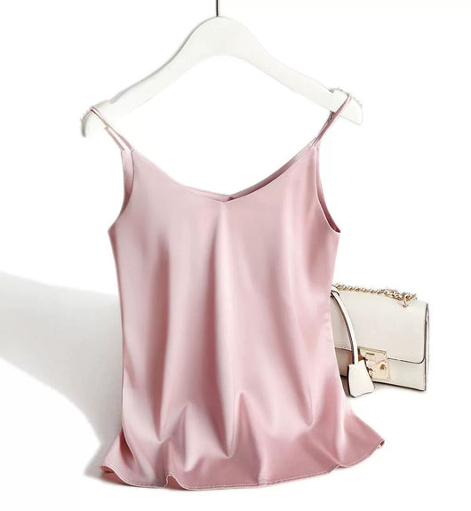 Camiseta Italiana Mujer Escote V Básica Blanca - Image 12