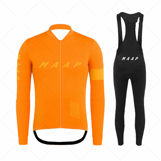Jersey Térmico de Ciclismo Manga Larga para Primavera y Otoño - Image 6