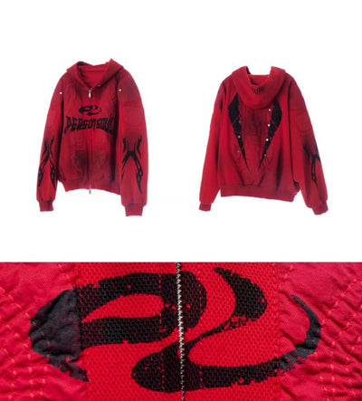 Sudadera Deportiva con Armadura Protectora y Capucha Ajustable - Image 10