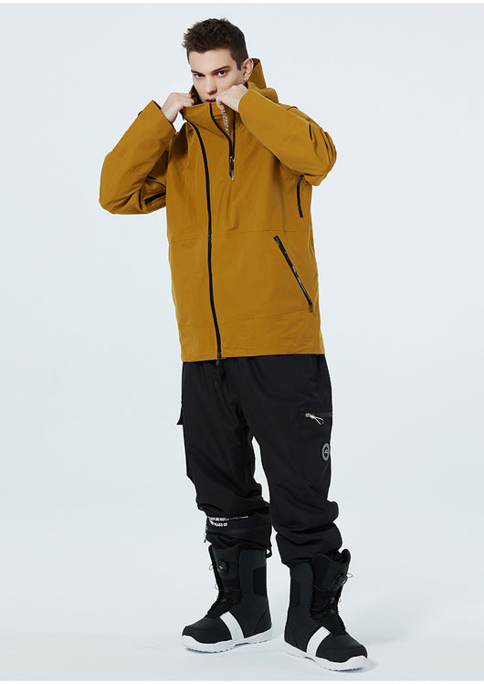 Traje de Esquí Unisex Impermeable y Cortaviento con Doble Capa Térmica - Image 16