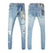 Jeans Ajustados Rotos con Elastano - Casual Moderno para Hombre