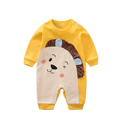 Mameluco Infantil Coreano de Algodón con Diseño Animal - Image 2