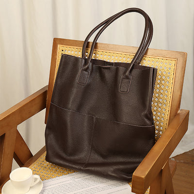 Bolso Bucket de Cuero Suave para el Día a Día - Image 6