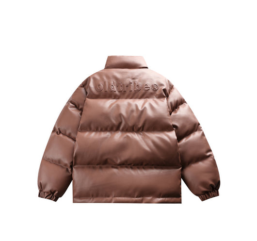 Abrigo de Algodón Retro Holgado y Cálido para Hombre - Image 14